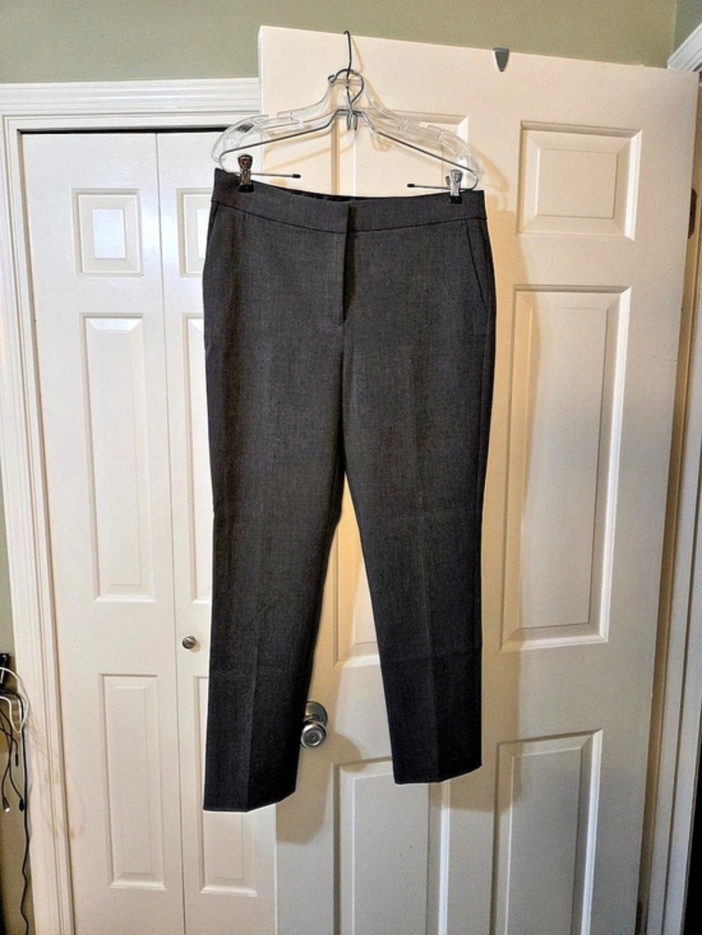 Rachel Zoe Straight Leg Pants in Black Size 8